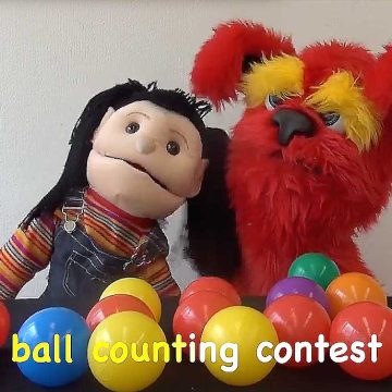 کلیپ آموزش زبان کودکان با مت Color Ball Counting Song Find Colors