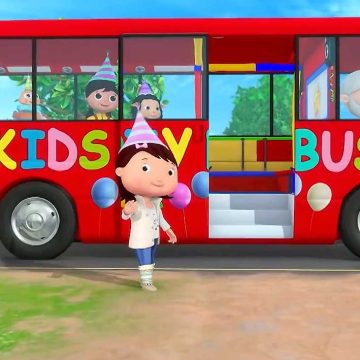 کلیپ آموزش زبان کودکان Party Bus Kids Songs From LBB