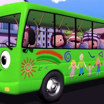 کلیپ آموزش زبان کودکان Wheels On The Bus Plus LBB