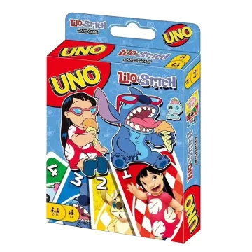 کارت بازی فکری اونو مدل لیلو و استیچ طرح Uno Lilo & Stitch