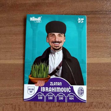 کارت نوروزی کیمدی طرح زلاتان ابراهیموویچ