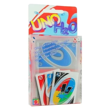 کارت بازی فکری اونو ضدآب تمام PVC طرح Uno H2O